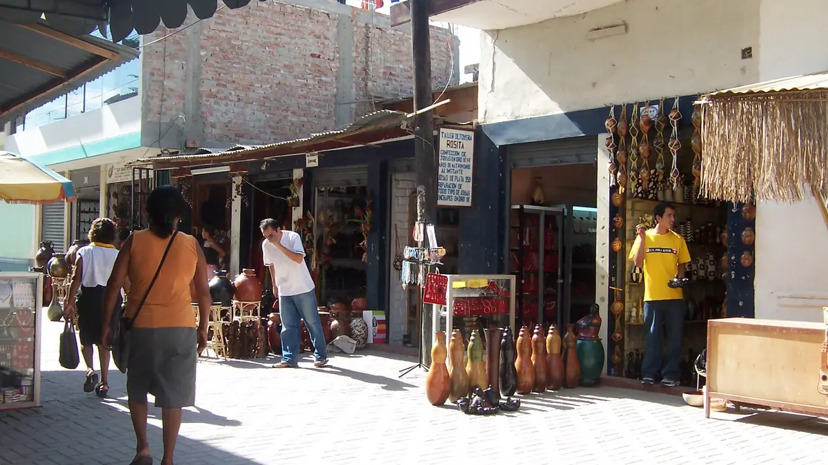 Tiendas de artesanía en Catacaos, Piura